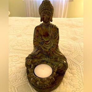 Buddha tea-light candle Gives a sense of peace and tranquility to Space